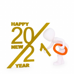 3D小人与2021数字图片